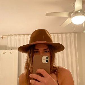Brown hat
